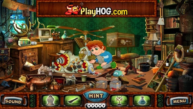 Flying Machine Hidden Object