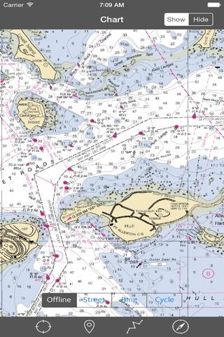 Massachusetts Bay – Marine Map screenshot 2