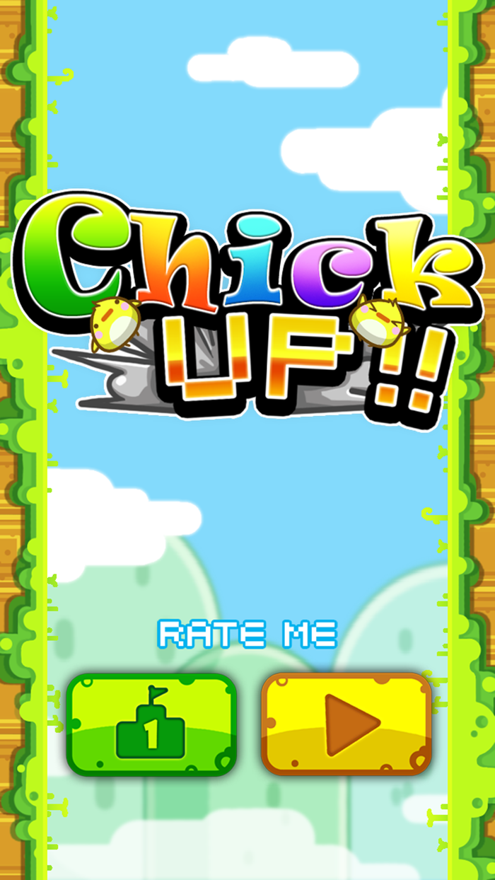 Chick UP The Vertical Version of a Flappy Little Bird Adventure
