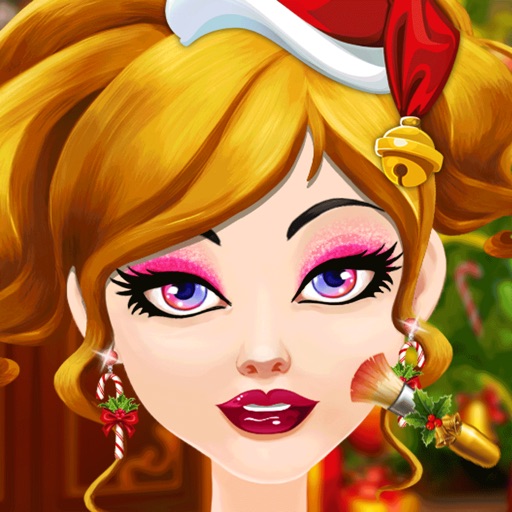 Christmas Mommy's Wedding Day Makeover Salon - High school fashion makeup & dress up care for teens