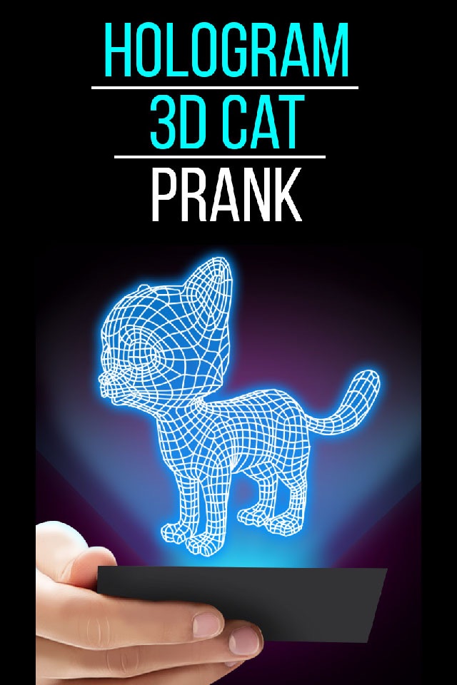 Hologram 3D Cat Prank screenshot 3