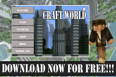 Craft World - Multiplayer Rope Swing Game screenshot 4