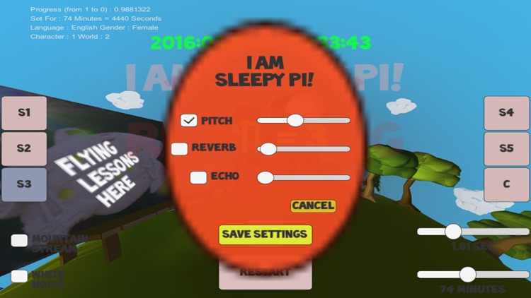 I am Sleepy Pi. An addictive, hypnotic and fun sleeping sleep aid. screenshot-3