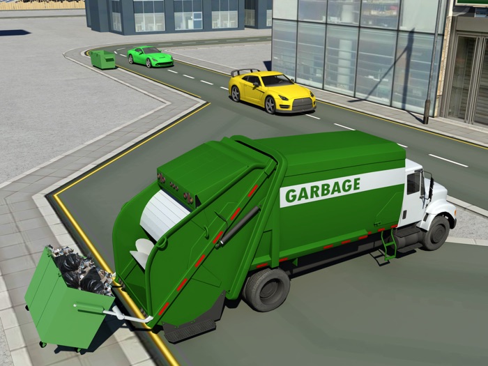 Garbage Truck Driving parking 3d simulator Game