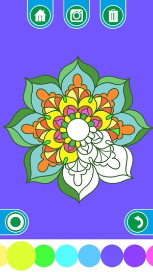 Coloring Books for adults - Mandala , ornament , anti-stress(圖2)-速報App