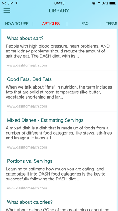 DASH Diet Food Trackerのおすすめ画像4