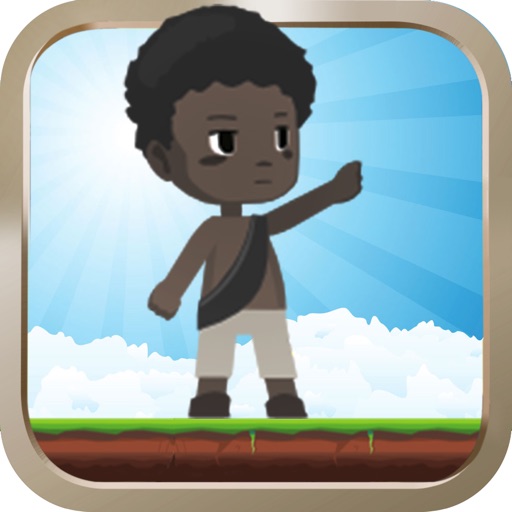 Africa Kid Jumping HD Icon