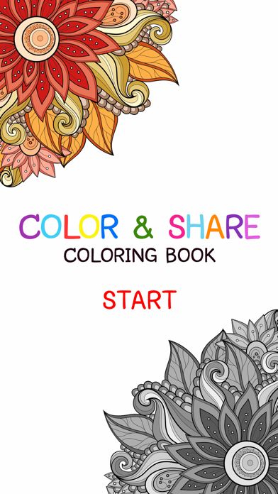 How to cancel & delete Adult Coloring Book - Free Mandala Color Therapy & Stress Relieving Pages for Adults 3 from iphone & ipad 1