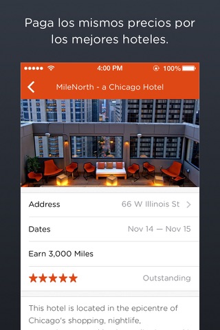 Rocketmiles screenshot 2