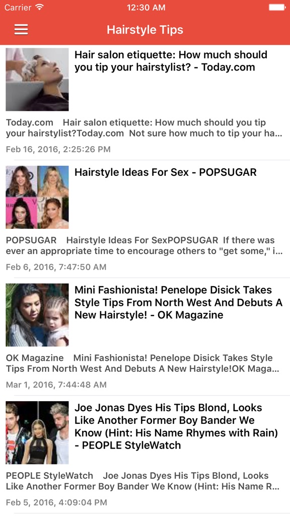 【图】Hairstyle Trends: Tips & Tricks(截图1) 【图】Hairstyle Trends: Tips & Tricks(截图1)