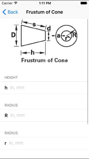 Volume & Area Calculators - Engineering Toolkit(圖2)-速報App