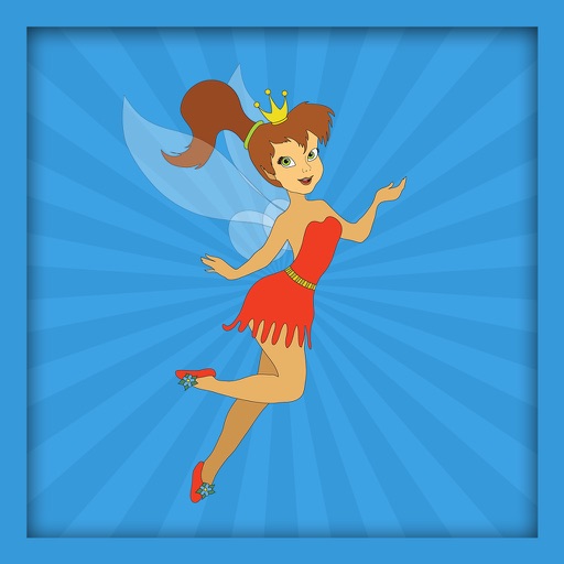Flying Little Fairy Icon