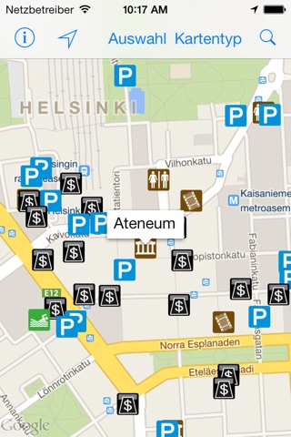 Leisuremap Finland, Camping, Golf, Swimming, Car parks, and more screenshot 2