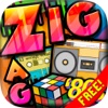 Words Zigzag : 80’s Classic Crossword Puzzle Game Free with Friends