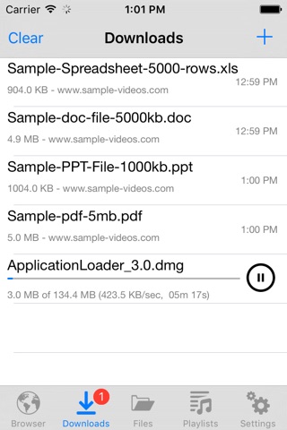 iBrowser Plus - Cloud Storage screenshot 2