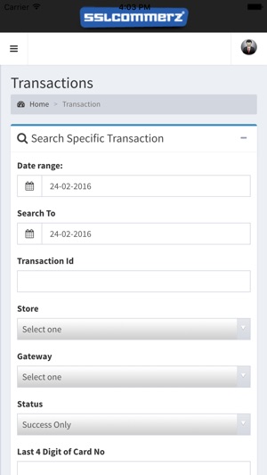 SSLCOMMERZ Merchant Panel(圖4)-速報App