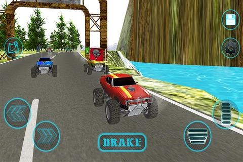 Mini Monster Car Racing screenshot 3