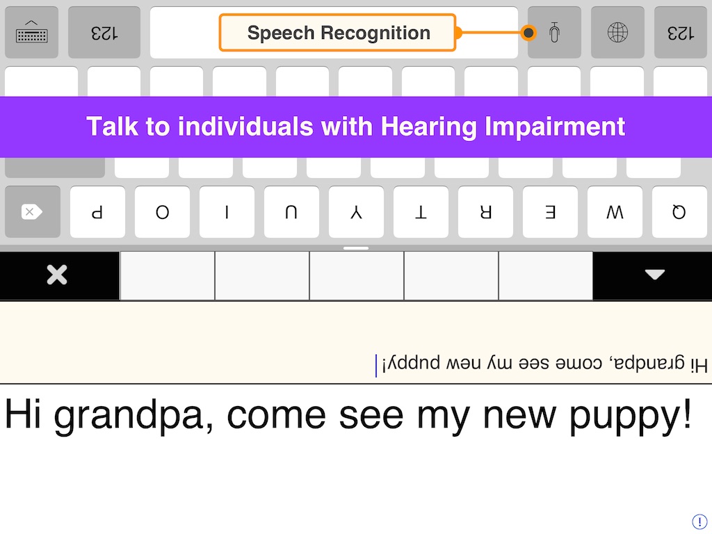 Flip Writer AAC - Unique Supports for Speech, Hearing, and Complex Needs screenshot 3