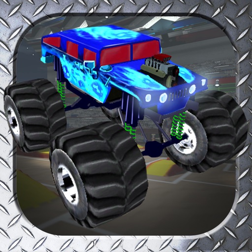 3D Monster Truck Smash Parking - Nitro Car Crush Arena Simulator Game PRO icon