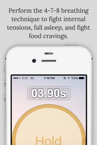 RelaXhale - Relaxing, Calming breathing exercise to reduce stress screenshot 3