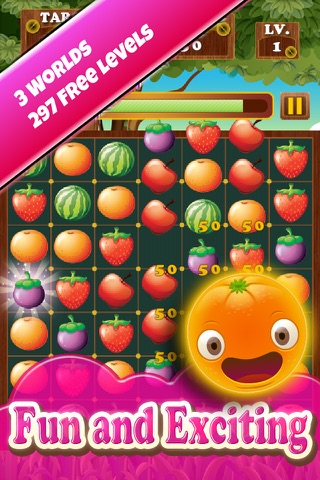 Candy Paradise - Fruit Splash screenshot 2