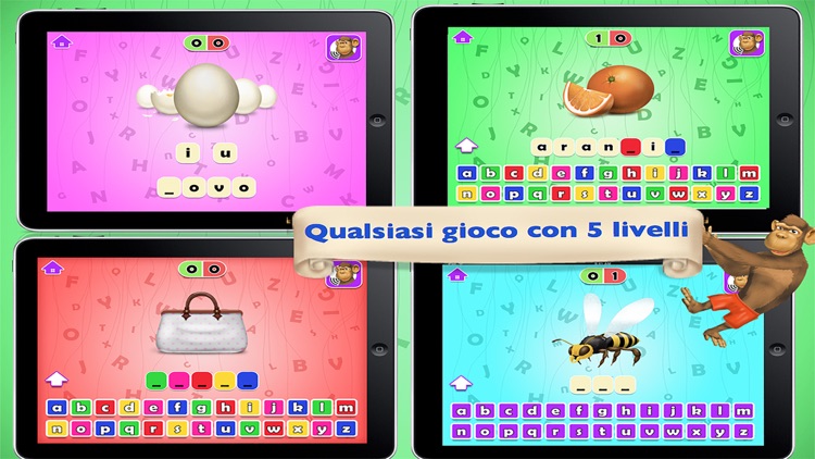 Giochi per bambini : imparare a leggere