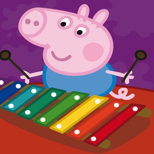 Music Fun for Peppa (Colouring Kids Game)