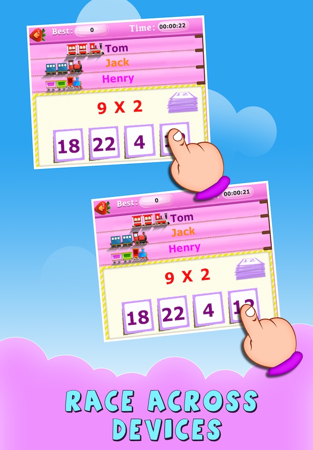 Fun games for learning and mastering times tables screenshot 4