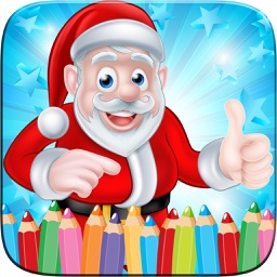 Christmast Coloring Book Drawing for Kid Games