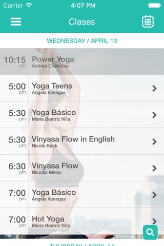 108 Yoga Colombia screenshot 3