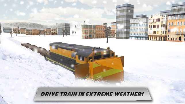 Snow Plow Rescue Train Driving 3D Simulator(圖5)-速報App