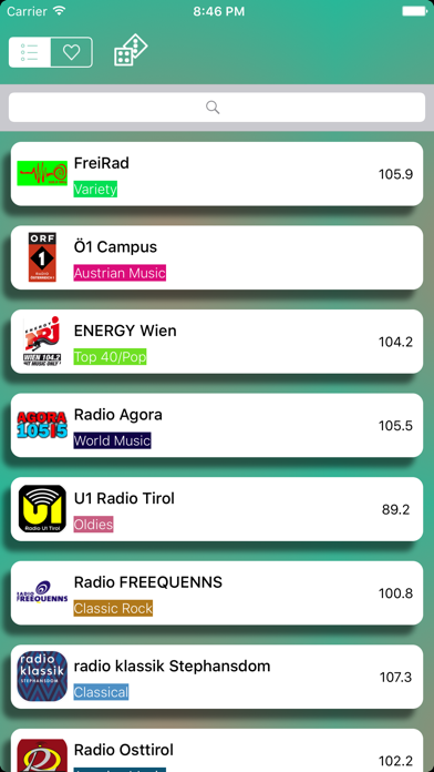 Radio  - Der Radioplayer - Radios AustrianScreenshot von 3