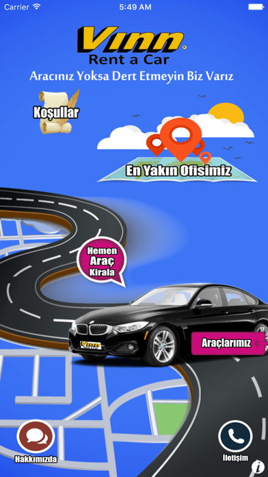 How to cancel & delete Vınn Rent a Car from iphone & ipad 1