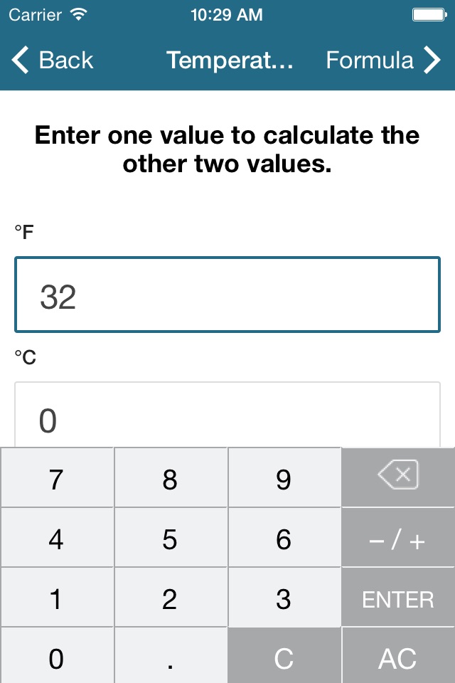 Promega Biomath Calculators screenshot 2