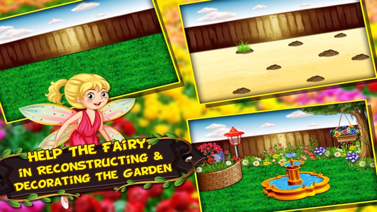 Rescue The Fairy Land Castle - Rebuild the castle with magical tools save the park & polar bear cub