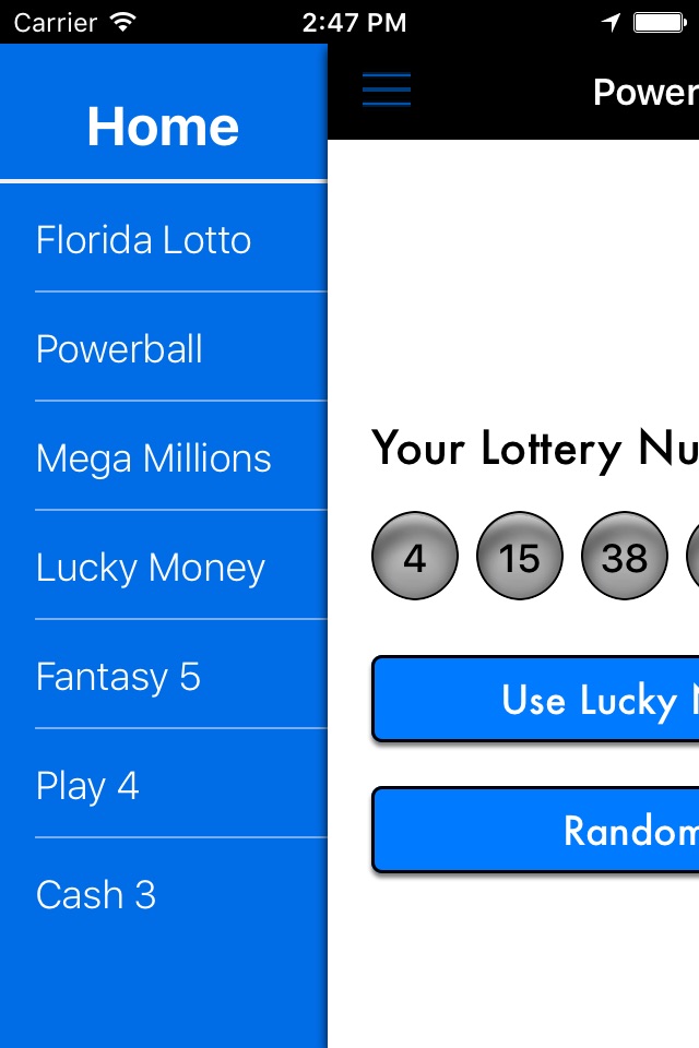 Florida's Lotto screenshot 2