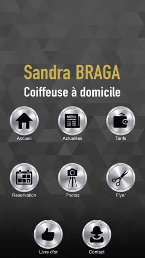 Sandra Braga coiffure à domicile(圖1)-速報App