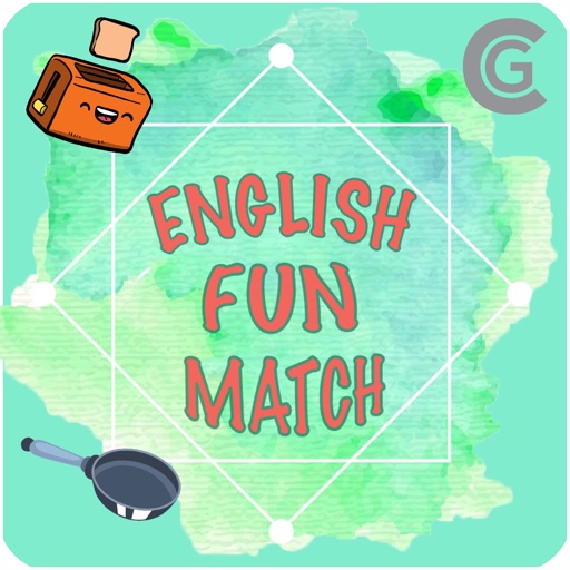 English Fun Match - A drag and drop kid game for learning English easily Icon