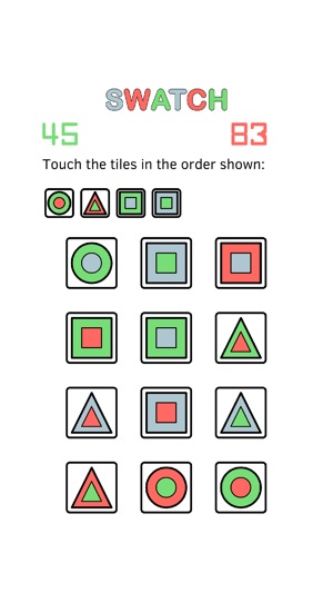 Swatch - Brain Boost Color and Shape Tile Match Game(圖1)-速報App