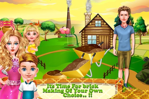 Family Life on the Farm - Virtual Village, Animals planting & harvesting screenshot 4