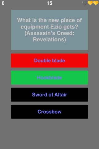 Trivia for Assassins Creed - Fan Quiz for Assassin's Creed series - Collector edition screenshot 4