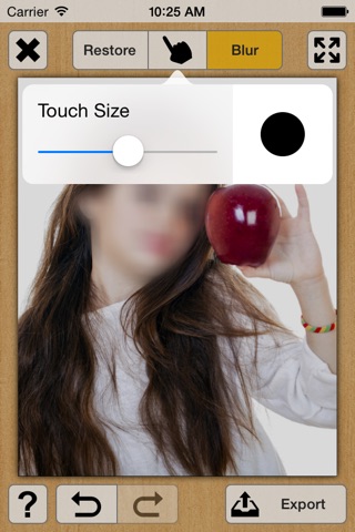 Touch Blur screenshot 3