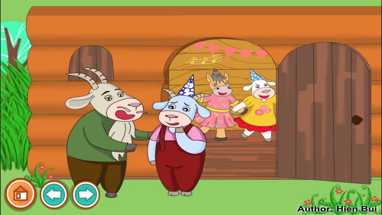 The story of cow and goat (Story and games for kids) screenshot-4