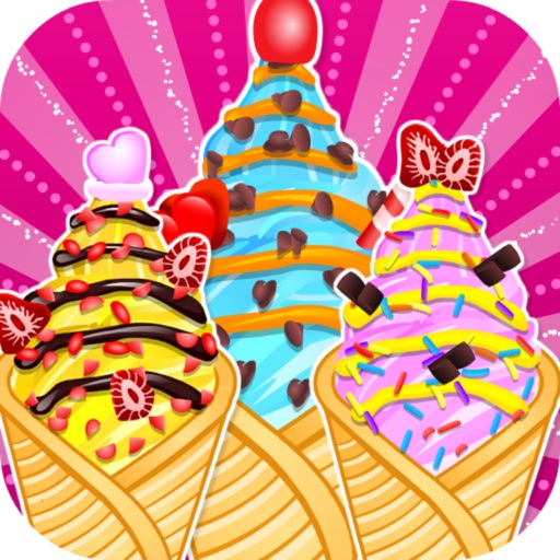 Ice Cream Cone Cupcakes 2 - Dessert Cooking Master, Princess Kitchen Story icon