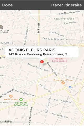 Adonis Fleurs Paris screenshot 4