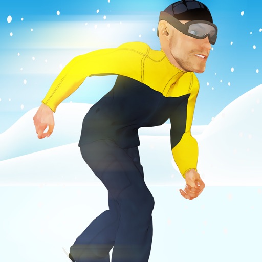 Ice Skating Race: Frozen Village Snow Drop Pro iOS App