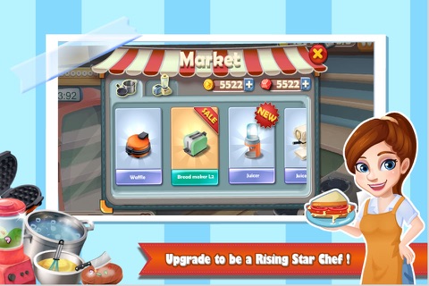 Rising Super Chef:Cooking Game - náhled