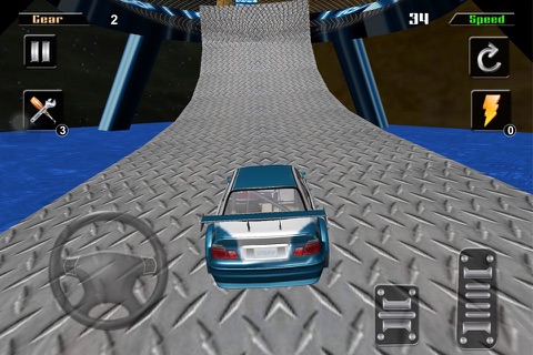 3D HD Car Extreme Racing Stunt Simulator screenshot 4