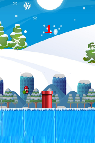 Crazy Santa Run screenshot 2