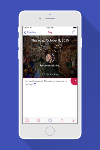 iFeel - mood diary screenshot 2